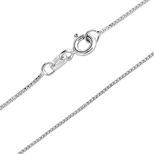 Bling-Jewelry-08-mm-sehr-Dnn-Sterling-Silber-Italienische-Box-Chain-Kette-0