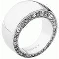 DKNY Damen-Ring Edelstahl Kristall Glaskristall silber NJ1799040-8