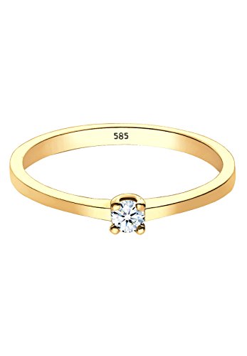 Diamore-Damen-Ring-Solitrring-Verlobung-585-Gelbgold-Diamant-010-ct-wei-Brillantschliff-Gr-54-172-060174281454-0-0