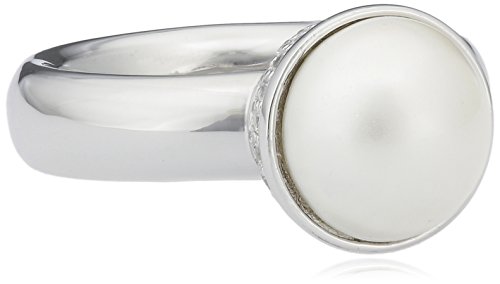 Joop Damen-Ring 925 Silber Perle Gr. 53 (16.9) - JPRG90738A530