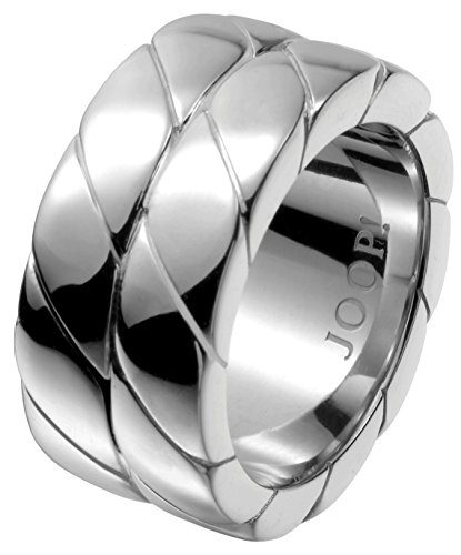 Joop-Damen-Ring-925-Sterling-Silber-rhodiniert-Braided-Gr61-194-JPRG90508A610-0