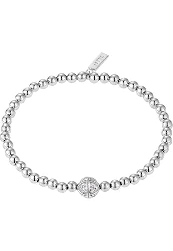 JETTE Silver Damen-Armband 925er Silber 48 Zirkonia One Size, silber