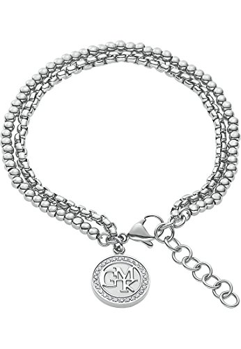 GMK Collection by CHRIST Damen-Armband Edelstahl 26 Zirkonia One Size, silber